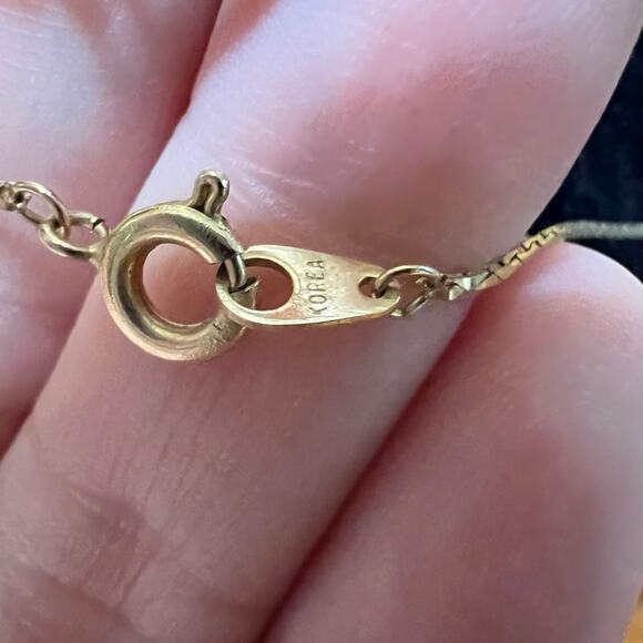 Vintage Set Layering Necklaces Chocker Dainty Chain Rice Beads White Black Korea - Picture 7 of 10